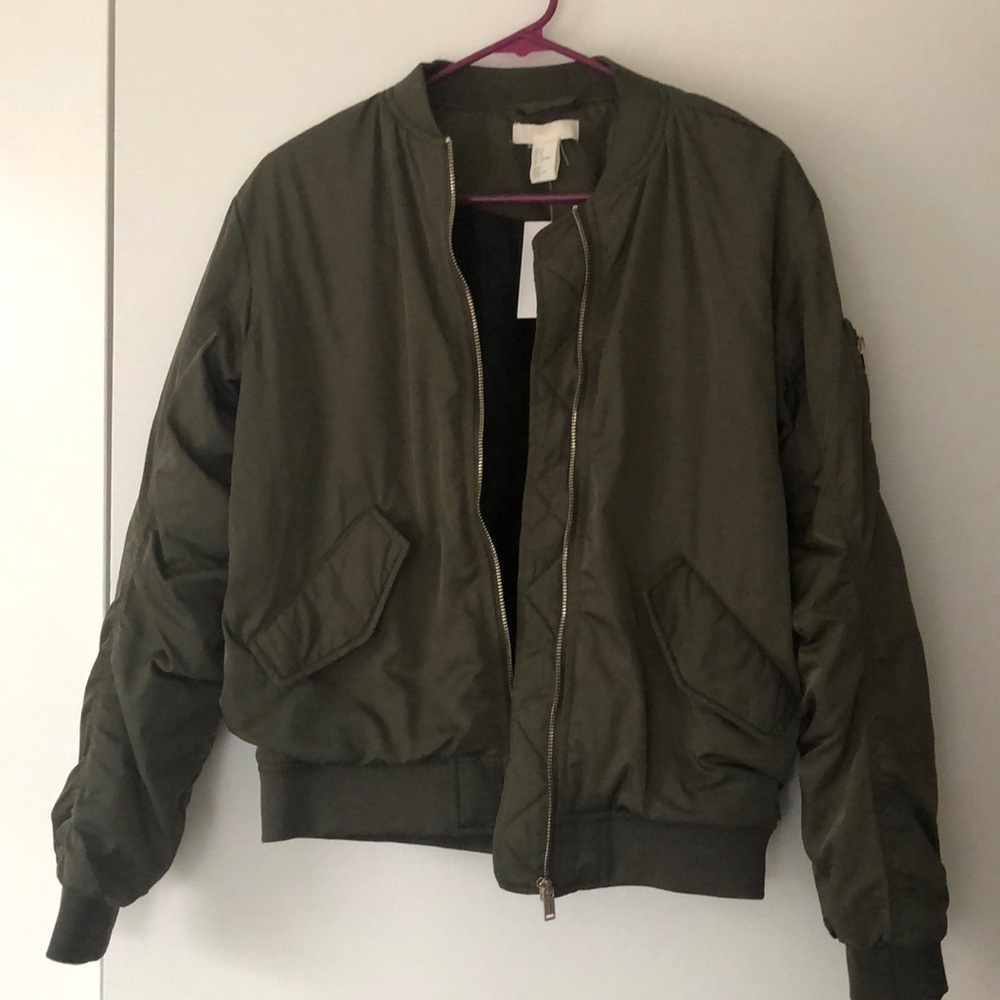 H&M bomber jacket NWT!